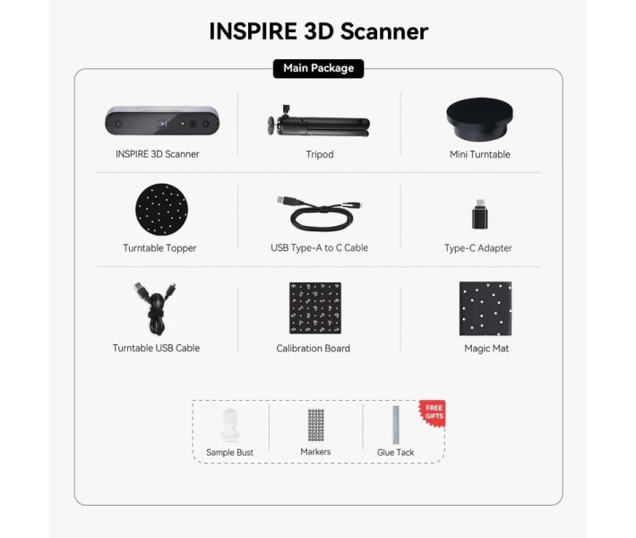 3D сканер Revopoint Inspire 3D сканер Revopoint Inspire