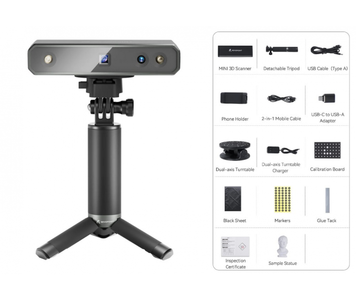 3D сканер Revopoint Mini 3D сканер Revopoint Mini