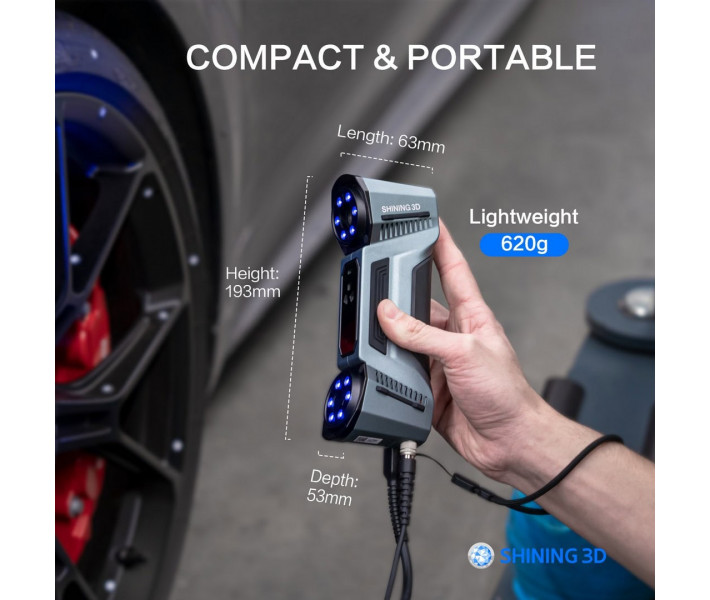 3D scanner SHINING 3D FreeScan Combo+