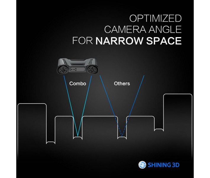 3D scanner SHINING 3D FreeScan Combo+