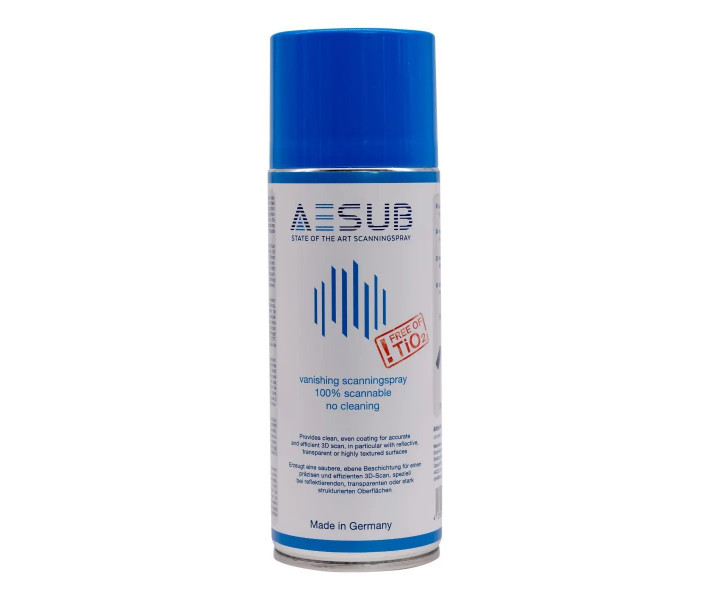 Spray for 3D scanning AESUB Blue, self-evaporating, 400 ml
