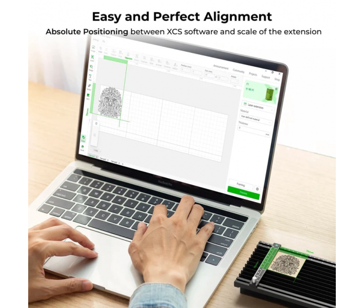 Slide Extension для гравера-різака xTool F1 Slide Extension для гравера-різака xTool F1