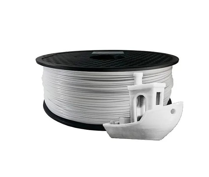 ABS filament KLEMA 1.75 mm White 1 kg ABS filament KLEMA 1.75 mm White 1 kg