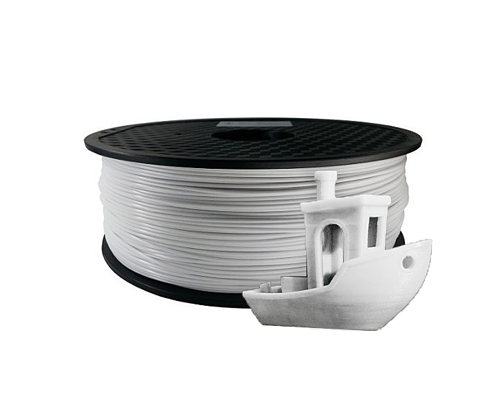 ABS пластик KLEMA 1,75 мм білий 1 кг ABS пластик KLEMA 1,75 мм білий 1 кг