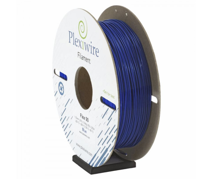 FLEX 90 filament Plexiwire 0.6 kg 1.75 mm Blue