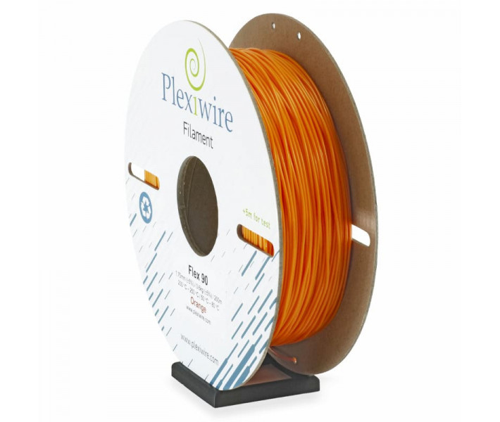 FLEX 90 filament Plexiwire 0.6 kg 1.75 mm Orange