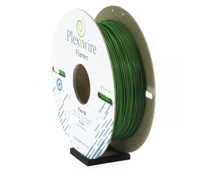 FLEX 90 filament Plexiwire 0.6 kg 1.75 mm Green