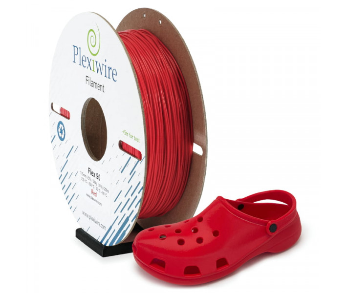 FLEX 90 пластик Plexiwire 0.9 кг 1.75 мм Червоний