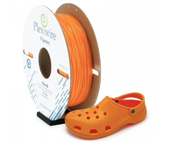 FLEX 90 пластик Plexiwire 0.9 кг 1.75 мм Помаранчевий