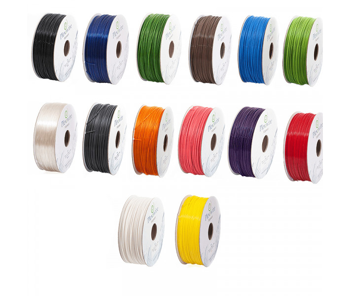 PLA пластик Plexiwire 0.9 кг 1.75 мм Бронзовий