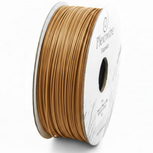PLA пластик Plexiwire 0.9 кг 1.75 мм Бронзовий