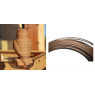 Wood Дерев’яний пластик 3DDevice світле дерево 1,75 mm, 1 кг