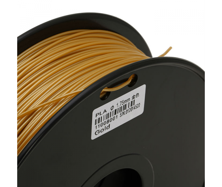 PLA пластик 3DDevice золотий 1,75 mm, 1 кг PLA пластик 3DDevice золотий 1,75 mm, 1 кг