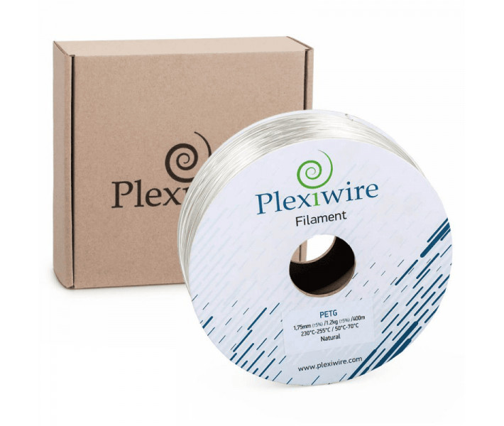 PETG пластик Plexiwire 1.2 кг 1.75 мм Натуральний
