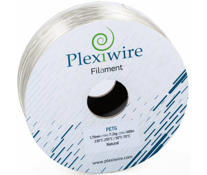 PETG пластик Plexiwire 1.2 кг 1.75 мм Натуральний