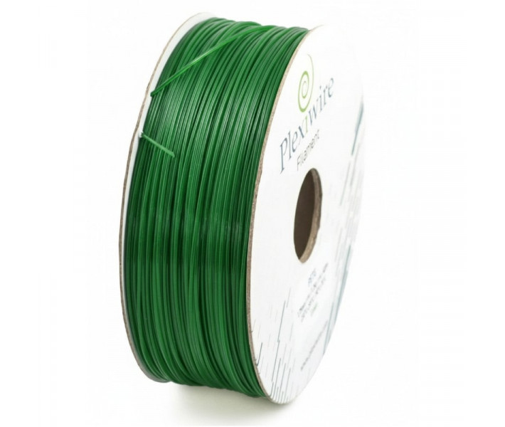 PETG пластик Plexiwire 0.9 кг 1.75 мм Зелений