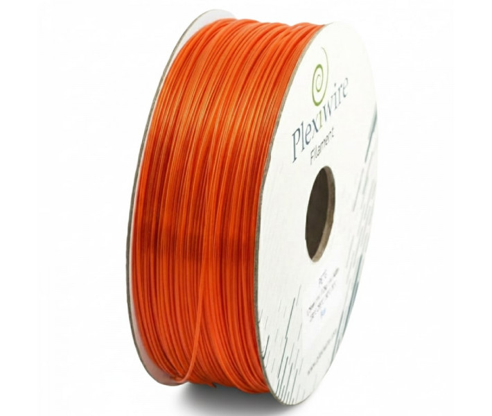 PETG пластик Plexiwire 1.2 кг 1.75 мм Помаранчевий
