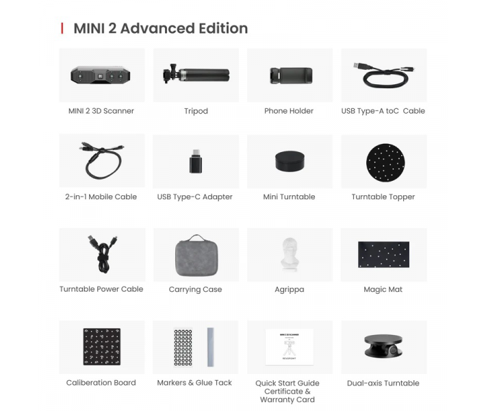3D сканер Revopoint Mini 2 3D сканер Revopoint Mini 2