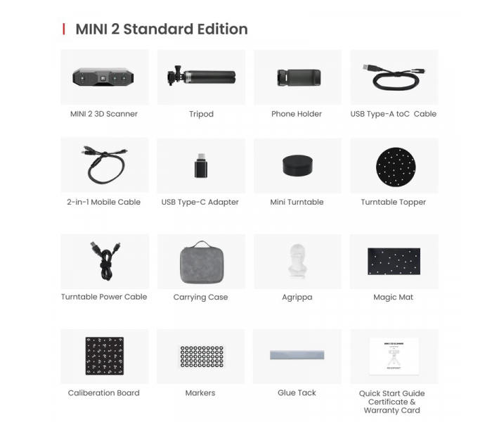 3D сканер Revopoint Mini 2 3D сканер Revopoint Mini 2