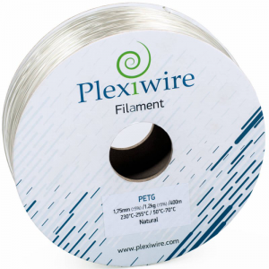 PETG пластик Plexiwire 1,75 мм 1,2 кг натуральний