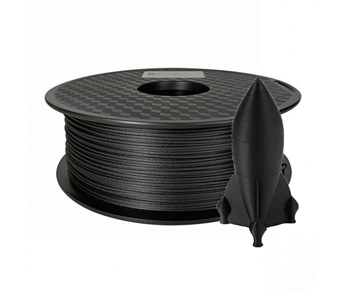 Carbon Fiber PLA пластик KLEMA 1,75 / 2,85 / 3,00 мм, 1 кг Carbon Fiber PLA пластик KLEMA 1,75 / 2,85 / 3,00 мм, 1 кг