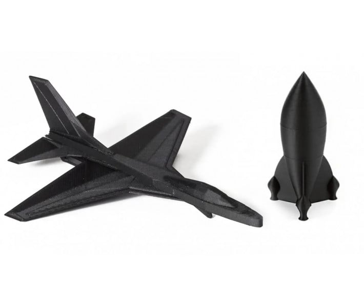 Carbon Fiber PLA filament KLEMA 1.75 / 2.85 / 3.00 mm, 1 kg