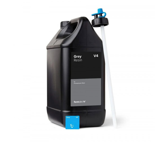 Смола Formlabs Grey Resin V4 для Form 3, серый, 5 л