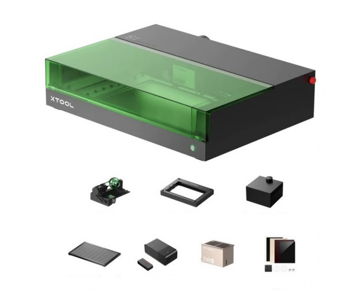 Enclosed Diode Laser Engraver Cutter xTool S1 20W Enclosed Diode Laser Engraver Cutter xTool S1 20W