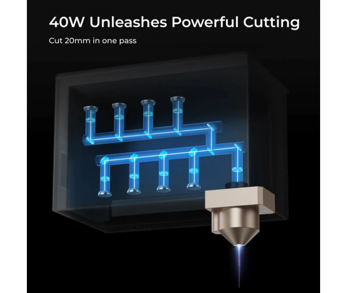 Enclosed Diode Laser Engraver Cutter xTool S1 20W Enclosed Diode Laser Engraver Cutter xTool S1 20W