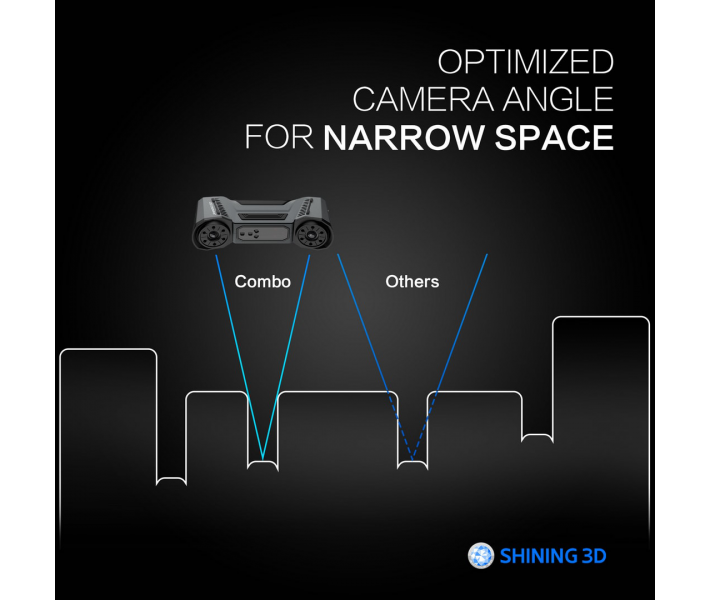 3D scanner SHINING 3D FreeScan Combo+ 3D scanner SHINING 3D FreeScan Combo+