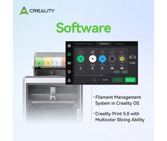 3D printer Creality K2 Plus Combo 3D printer Creality K2 Plus Combo