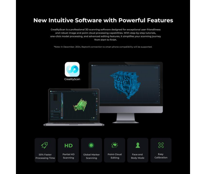 3D сканер Creality RaptorX 3D сканер Creality RaptorX