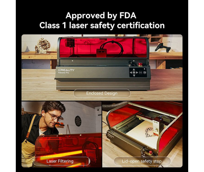 Creality Falcon2 Pro 60W Laser Engraver & Cutter Creality Falcon2 Pro 60W Laser Engraver & Cutter