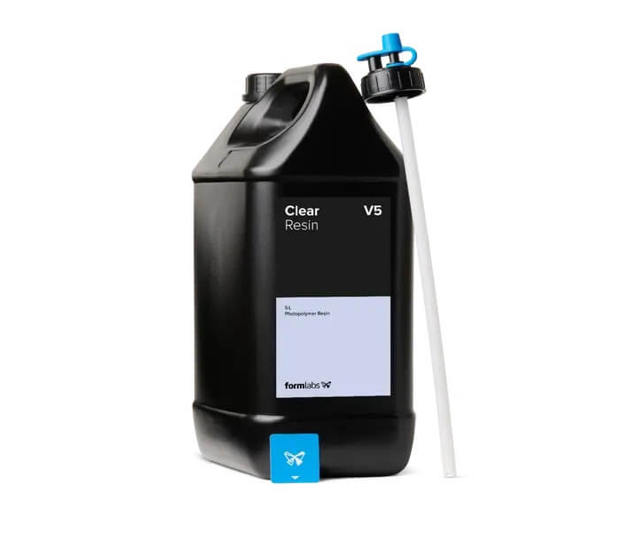 Formlabs Clear Resin V5 Form 4, 5L