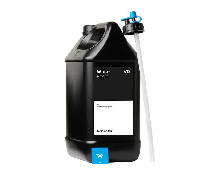 Formlabs White V5 Resin Form 4, 5L