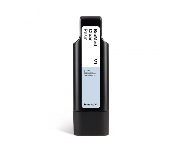 Formlabs BioMed Clear Resin for Form 4, 1L Formlabs BioMed Clear Resin for Form 4, 1L