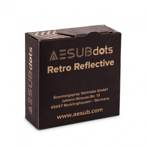 Мітки AESUBdots Retro Reflective Permanent, 3000 шт.