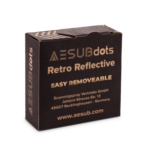 Мітки AESUBdots Retro Easy Remove, 3000 шт.