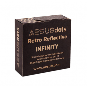 AESUBdots Retro Infinity, мітки для 3D сканера, 366 шт.