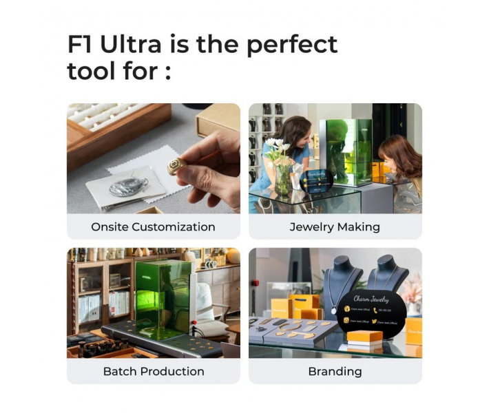 xTool F1 Ultra волоконно-діодний лазерний гравер