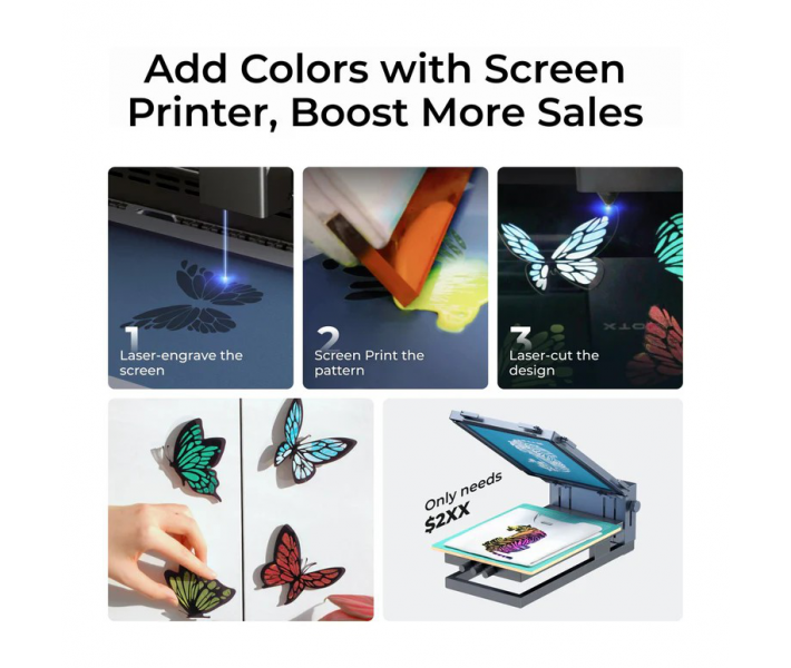 xTool P2S – Desktop CO2 Laser Engraver & Cutter xTool P2S – Desktop CO2 Laser Engraver & Cutter