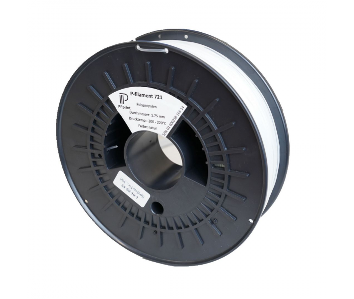 P-filament 721 (Полипропилен) пластик PPrint 1,75 мм 0,6 кг P-filament 721 (Полипропилен) пластик PPrint 1,75 мм 0,6 кг