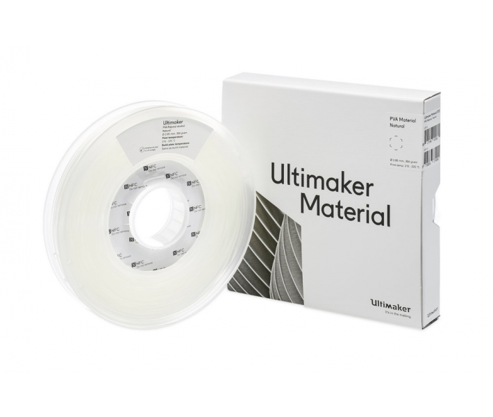 UltiMaker PVA filament 2,85 mm 0,75 kg water soluble UltiMaker PVA filament 2,85 mm 0,75 kg water soluble