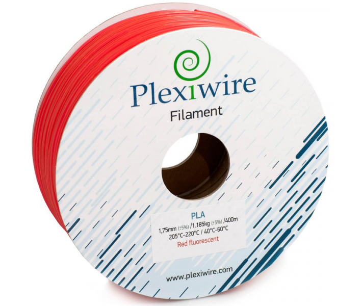 PLA пластик Plexiwire 1,75 мм 0,9 кг флуоресцентний PLA пластик Plexiwire 1,75 мм 0,9 кг флуоресцентний