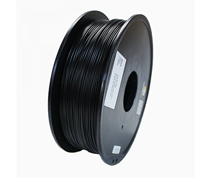 PLA+ пластик 3DDevice 1,75 мм, 1 кг, чорний PLA+ пластик 3DDevice 1,75 мм, 1 кг, чорний