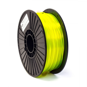 PLA пластик 3DDevice желтый прозрачный  1,75 mm, 1 кг