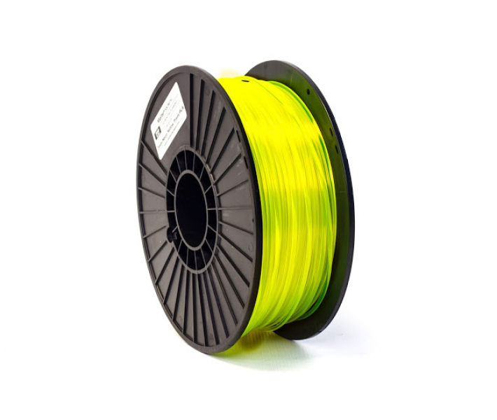 PLA пластик 3DDevice жовтий прозорий 1,75 mm, 1 кг PLA пластик 3DDevice жовтий прозорий 1,75 mm, 1 кг