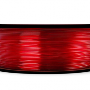 PLA пластик 3DDevice красный прозрачный 1,75 mm, 1 кг