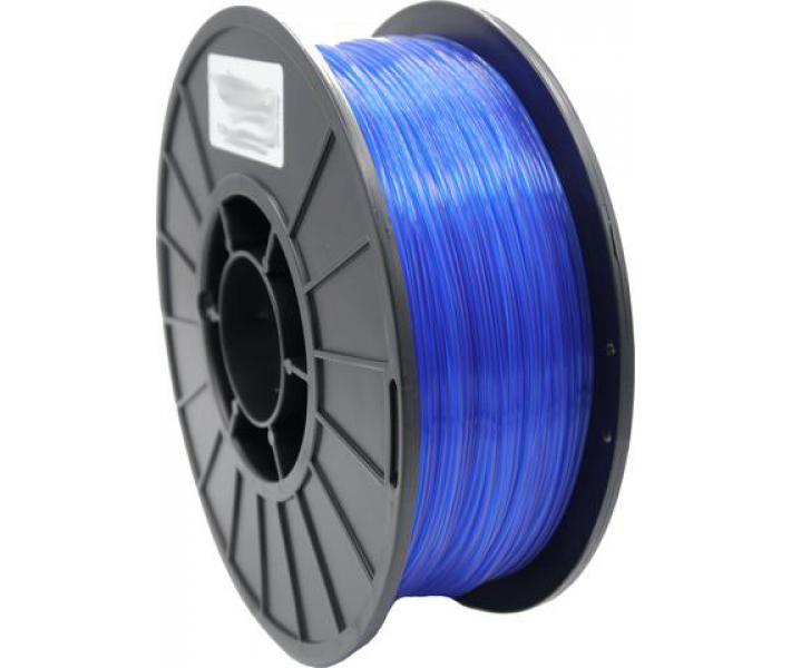 PLA пластик 3DDevice синій прозорий 1,75 mm, 1 кг