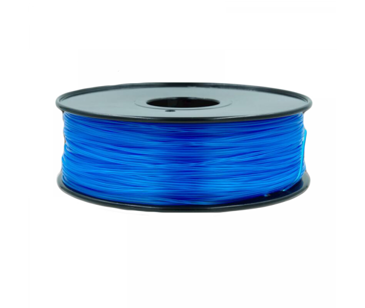 PLA пластик 3DDevice синій прозорий 1,75 mm, 1 кг